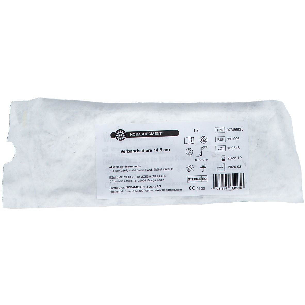 Nobamed® Verbandschere 14,5 cm
