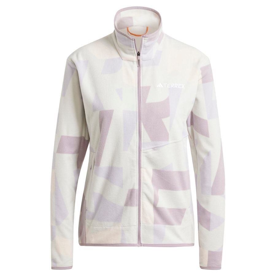 Adidas Terrex Multi Printed Full-Zip Fleece Jacket