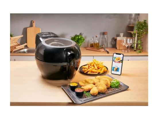 TEFAL FZ722815 Actifry Extra, Friteuse sans huile 1,2 kg, Pale de brassage automatique, Sans odeur, Familiale, Fabriquee en Fran