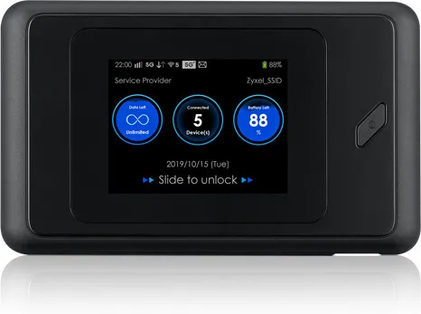 Zyxel NR2101 - Mobilt hotspot - 5G LTE - 1800 Mbps - 1GbE, 802.11ax