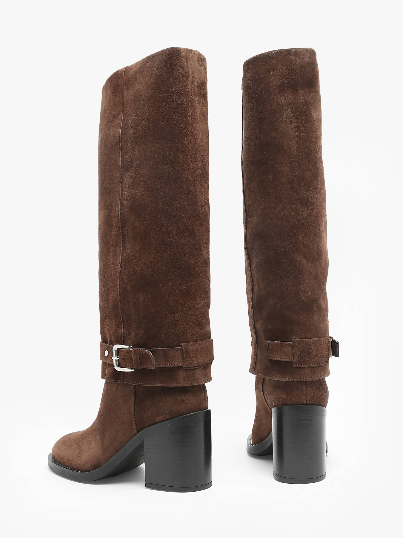 Bottes  talon Selena en cuir ALPE