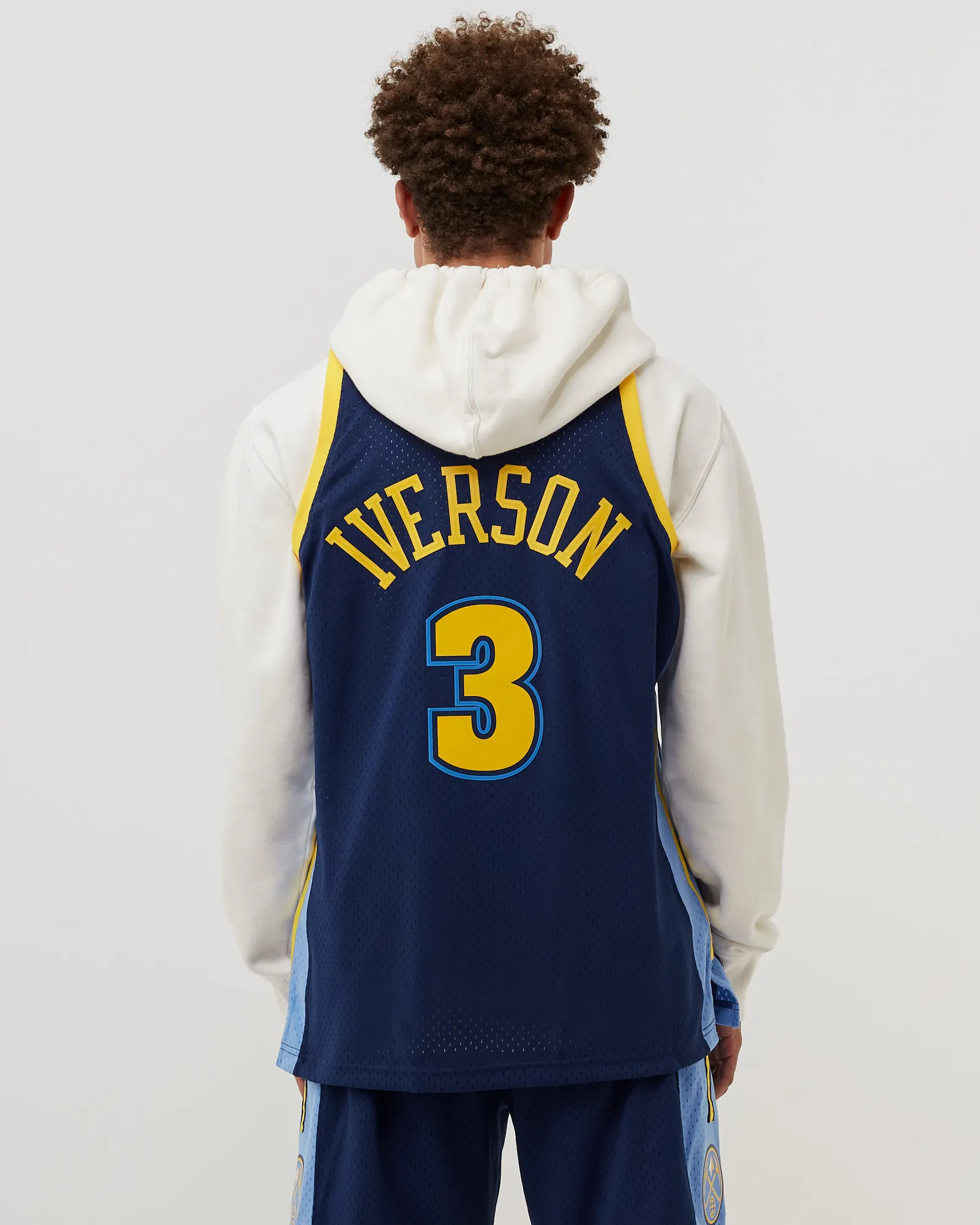 Mitchell & Ness NBA SWINGMAN JERSEY DENVER NUGGETS ALTERNATE 2006-07 ALLEN IVERSON #3