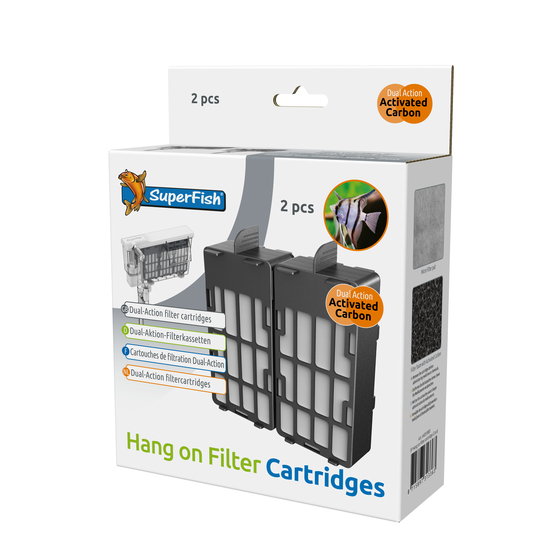 Cartouche filtrante Dual-action Hang on filter cartridges 2 pcs