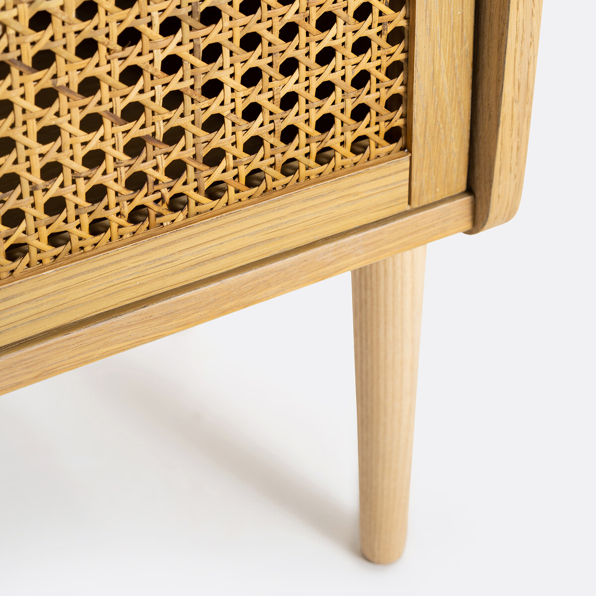LA REDOUTE INTERIEURS<br>Mesa de cabeceira com 1 porta em vime Tempa