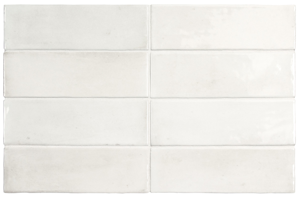 Jabo Premium Koko wandtegel 15x5cm wit glans