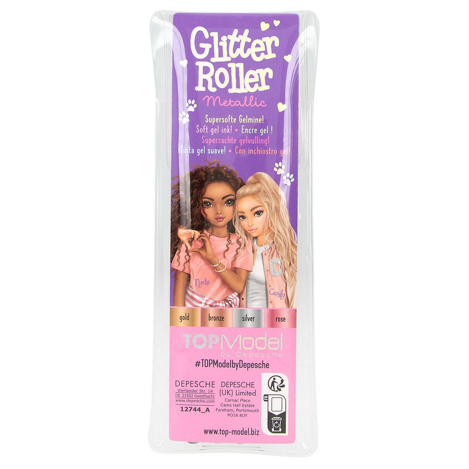 TOPModel glitter gelpen metallic