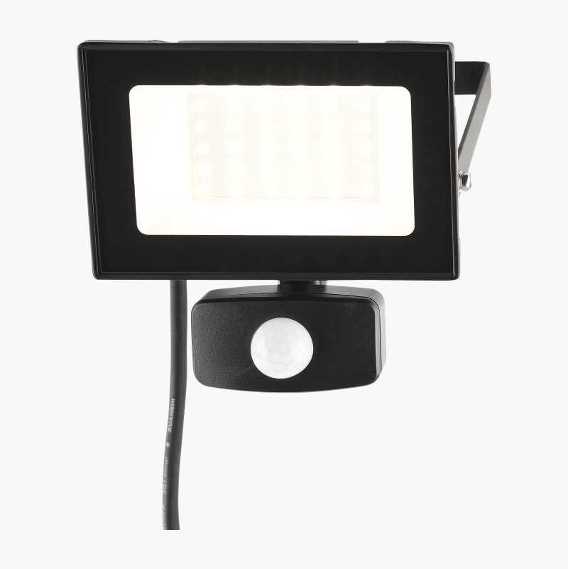 LED-lyskaster med bevegelsesdetektor, 30 W