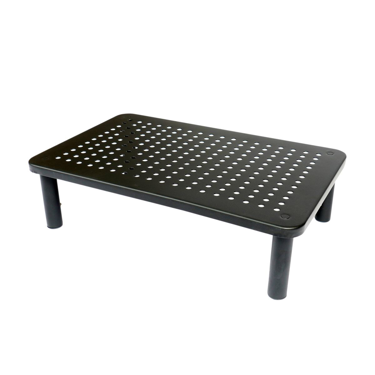 Stehtisch Monitorständer 37 x 23.5 cm schwarz