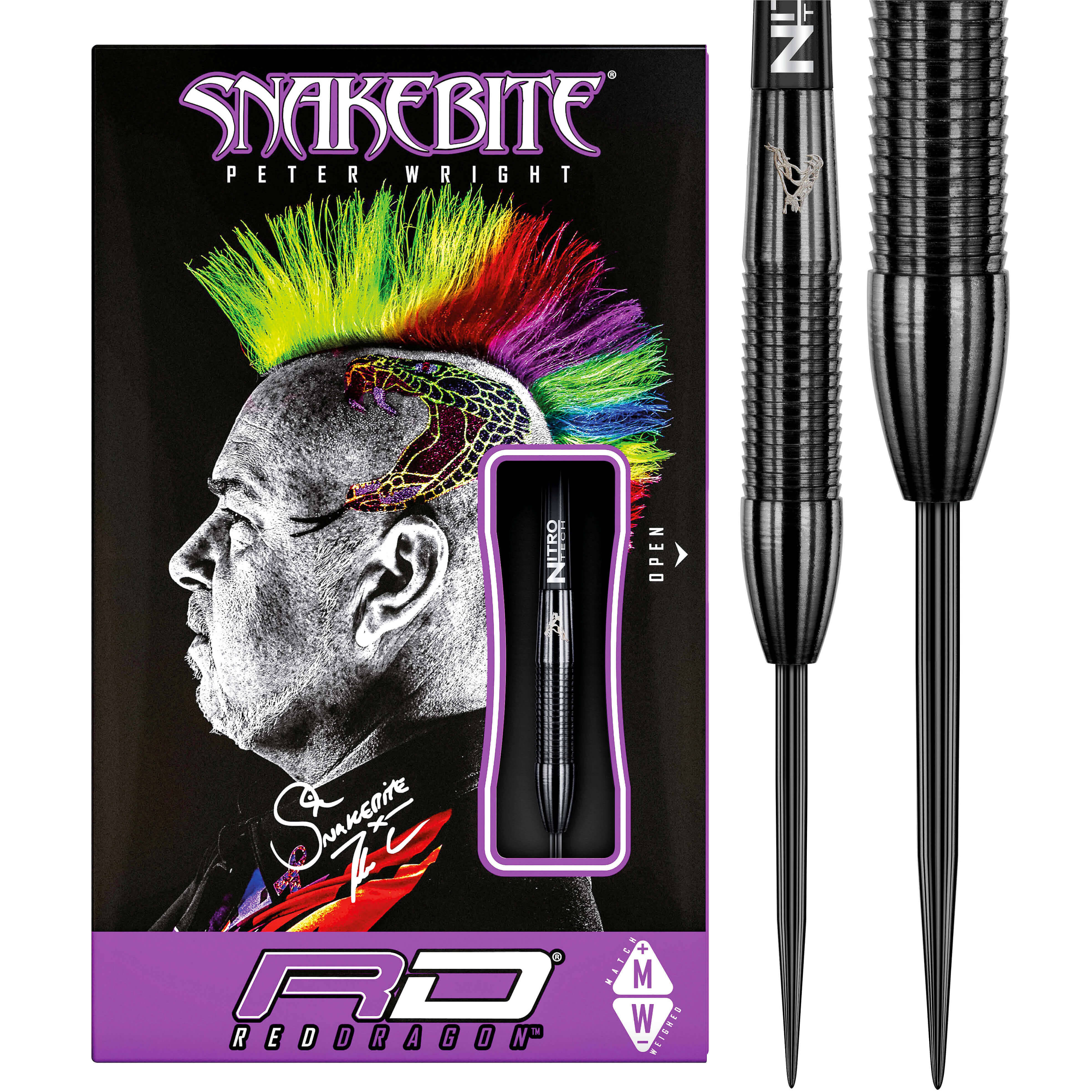 Red Dragon - Peter Wright - Snakebite 3 - Steeldart