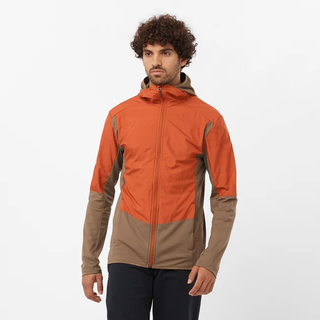 OUTLINE ALL SEASON HYBRID  Midlayer-Kapuzenjacke Herren