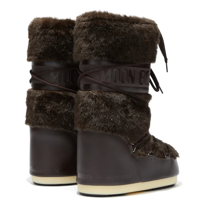 Moon Boot Moon Boot Icon Faux Fur | Marron