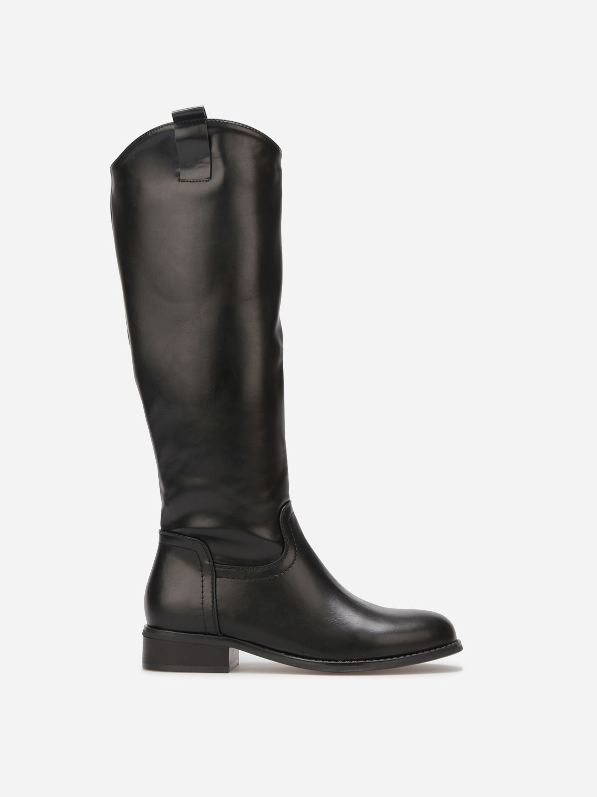 Bottes cavalières basiques- Noir