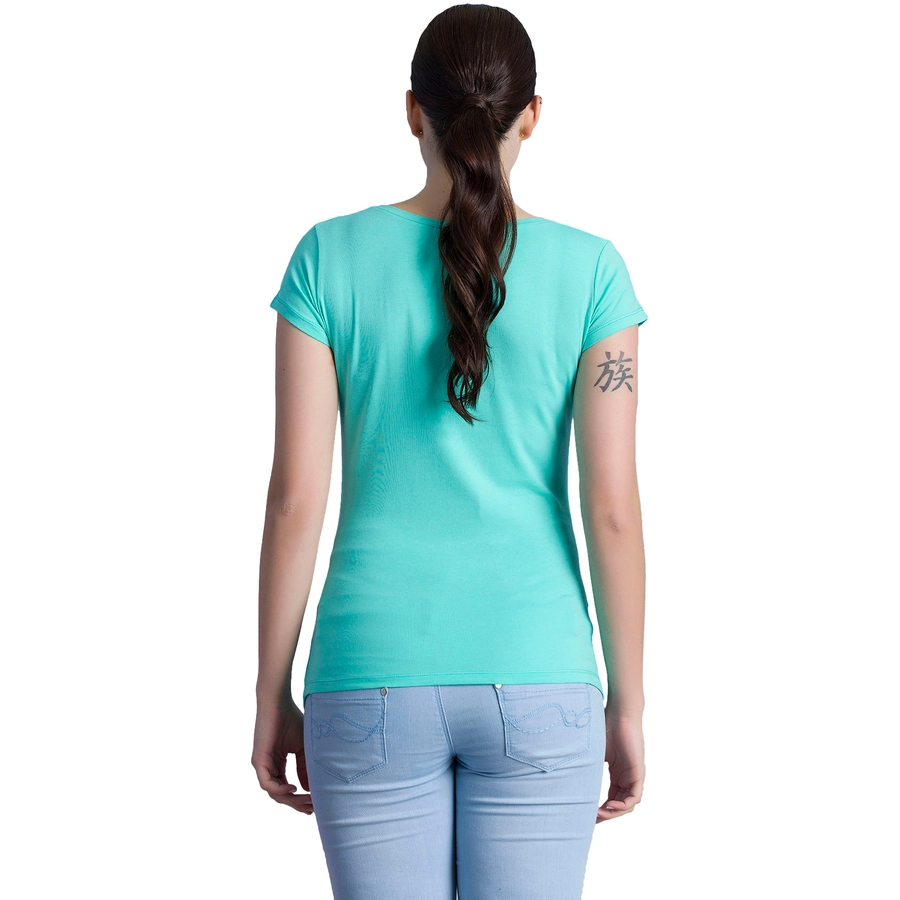 M.M.C. Umstandsshirt Hallo Lieblingsmensch mit Motiv Mint