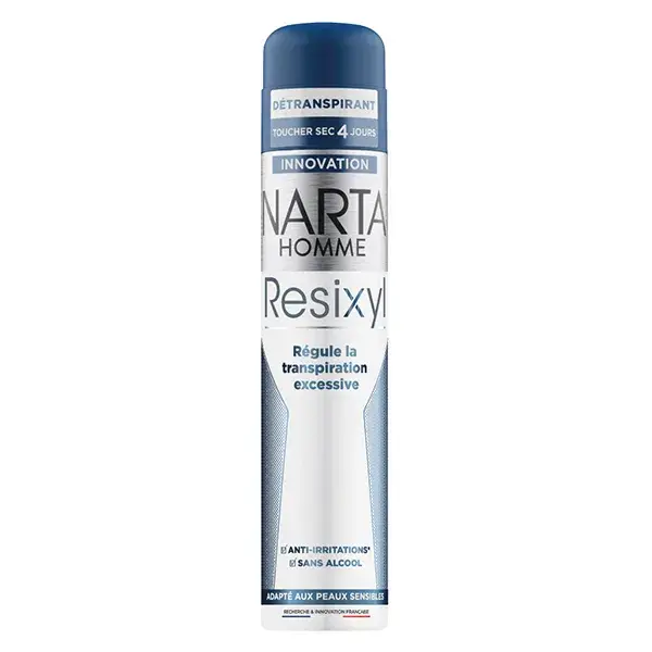 Spray antitranspirante Narta Resixyl para homens 200ml