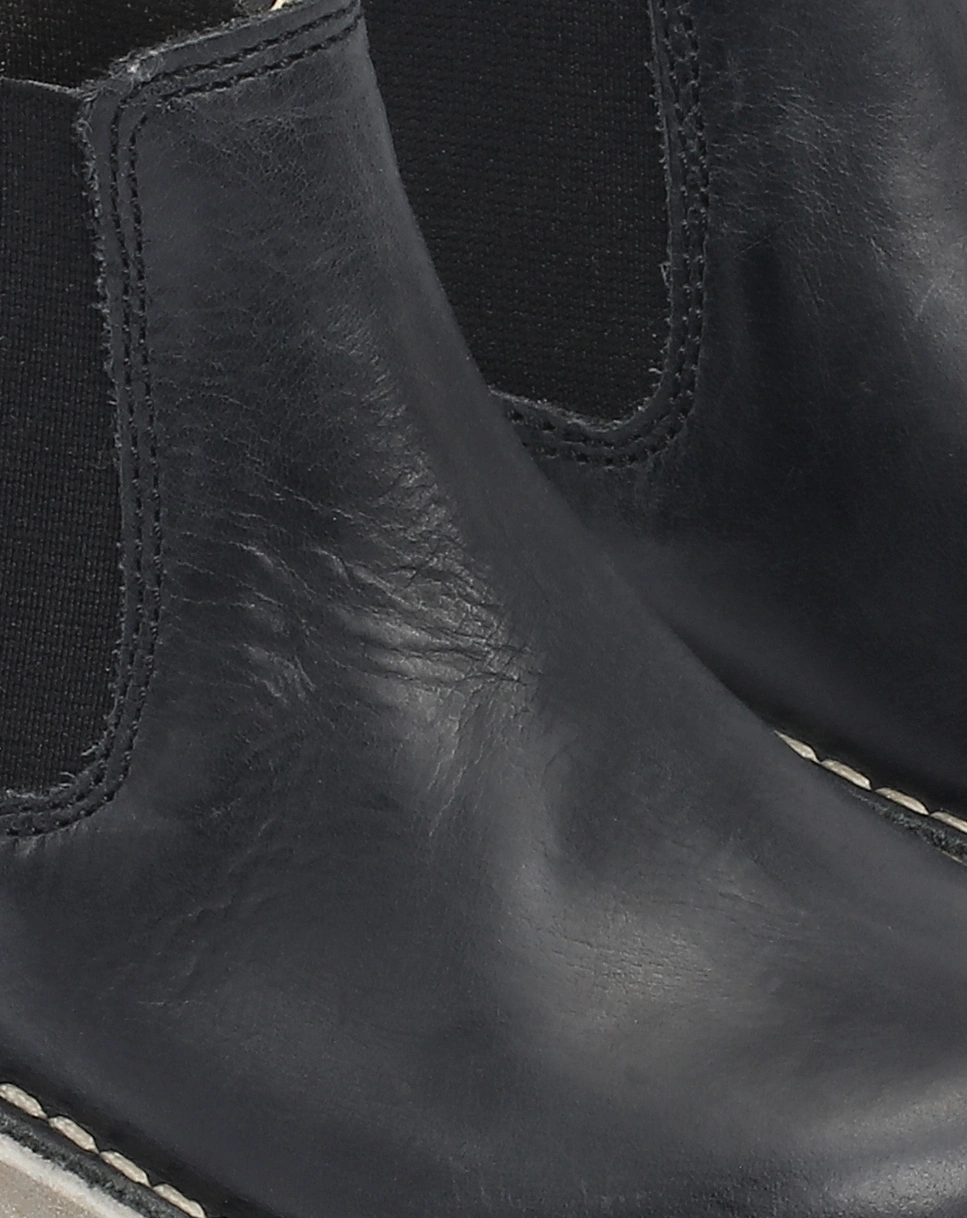 Chelsea-Boots CAJSA in black/yellow