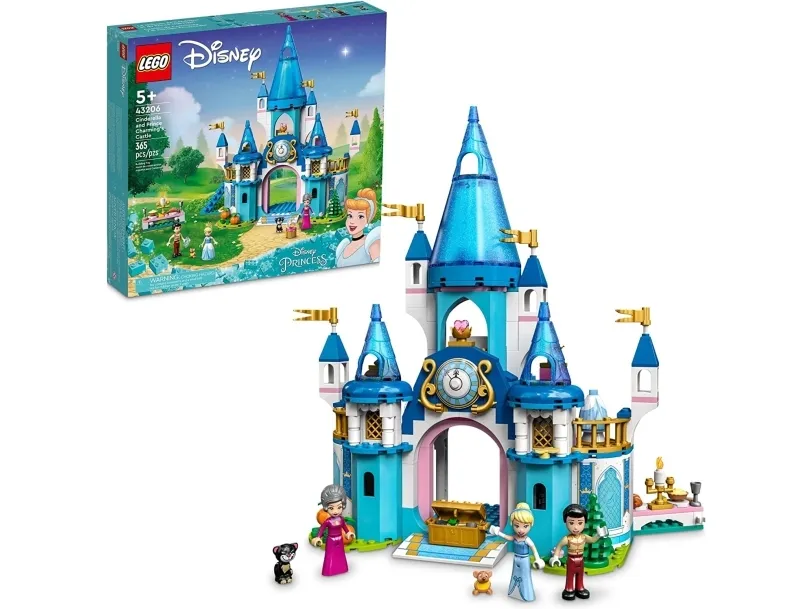 LEGO Disney Princess 43206 Askepot og prinsens slot
