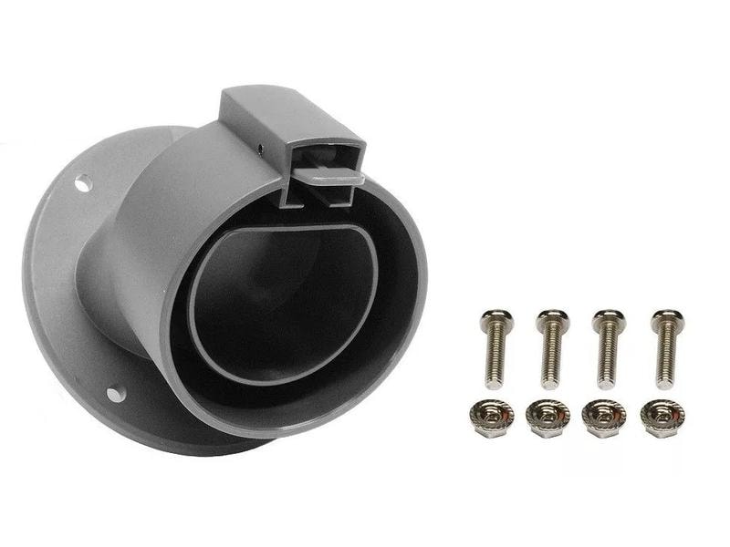 Mei Energy Kabelhalter für Stecker Typ 2 inkl. Montagemater Wandbefestigung für EV Ladekabel mit Typ 2 Stecker
