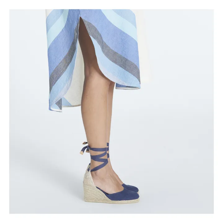 Castaner Espadrilles Carina 8 cm | Bleu marine