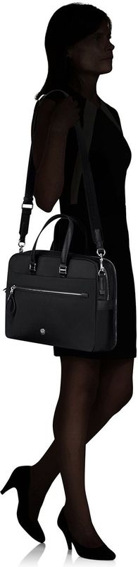 Samsonite - Karissa Evo - Laptoptas - Zwart - Gerecycled Materiaal