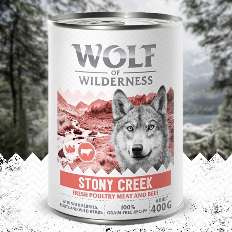 Wolf of Wilderness Adult “Expedition” 6 x 400 g