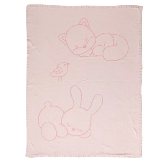 Alice & Pomme Couverture tricotée   de               Nattou