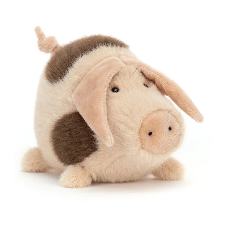 Jellycat Peluche cochon | Marron