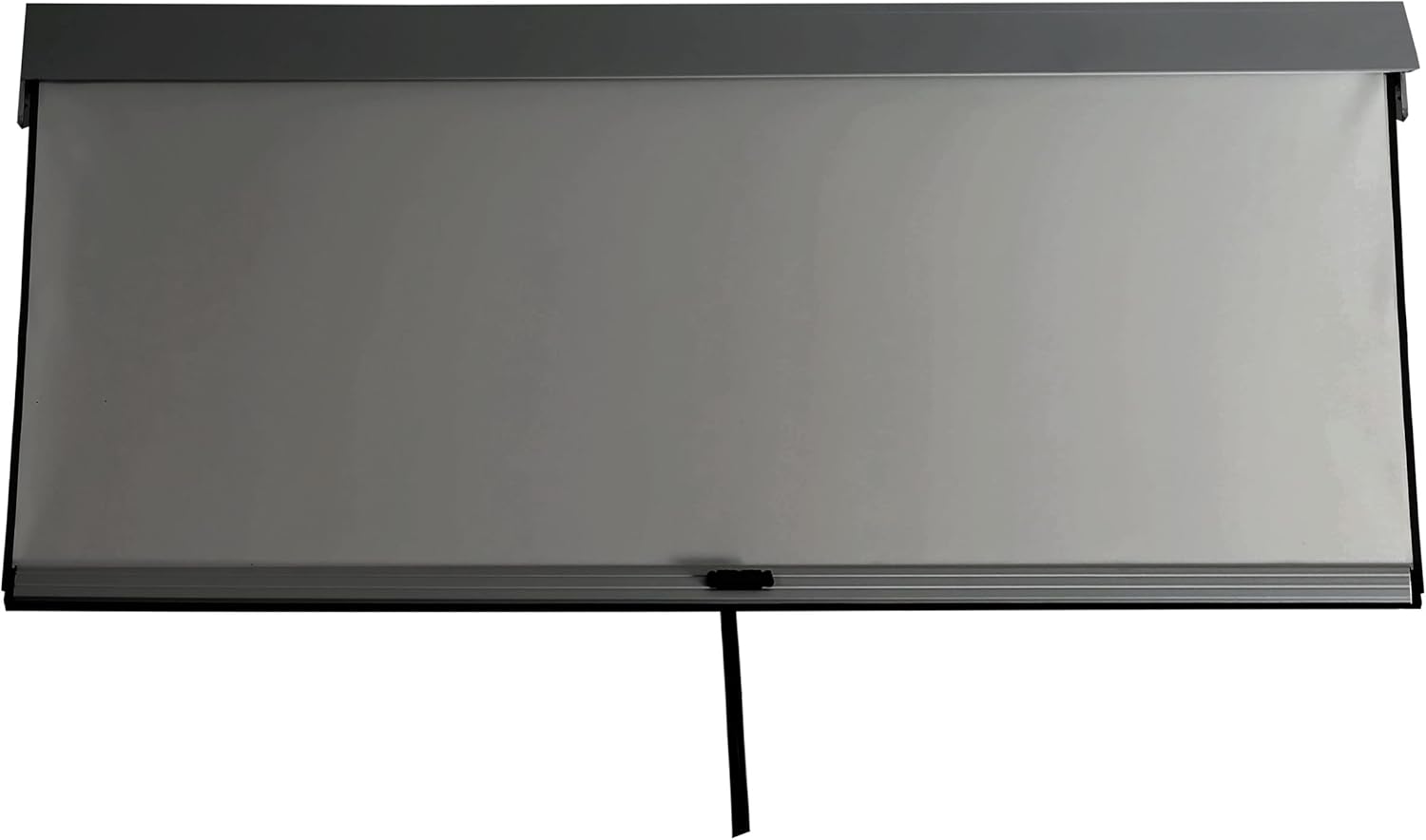 Seitenwand für Pergola HWC-L46, Pavillon Rollo Ersatzseitenwand, Stoff/Textil sturmfest 3x3m - anthrazit