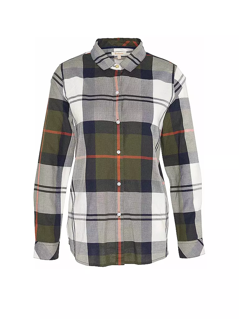 BARBOUR Bluse MOORLAND  olive