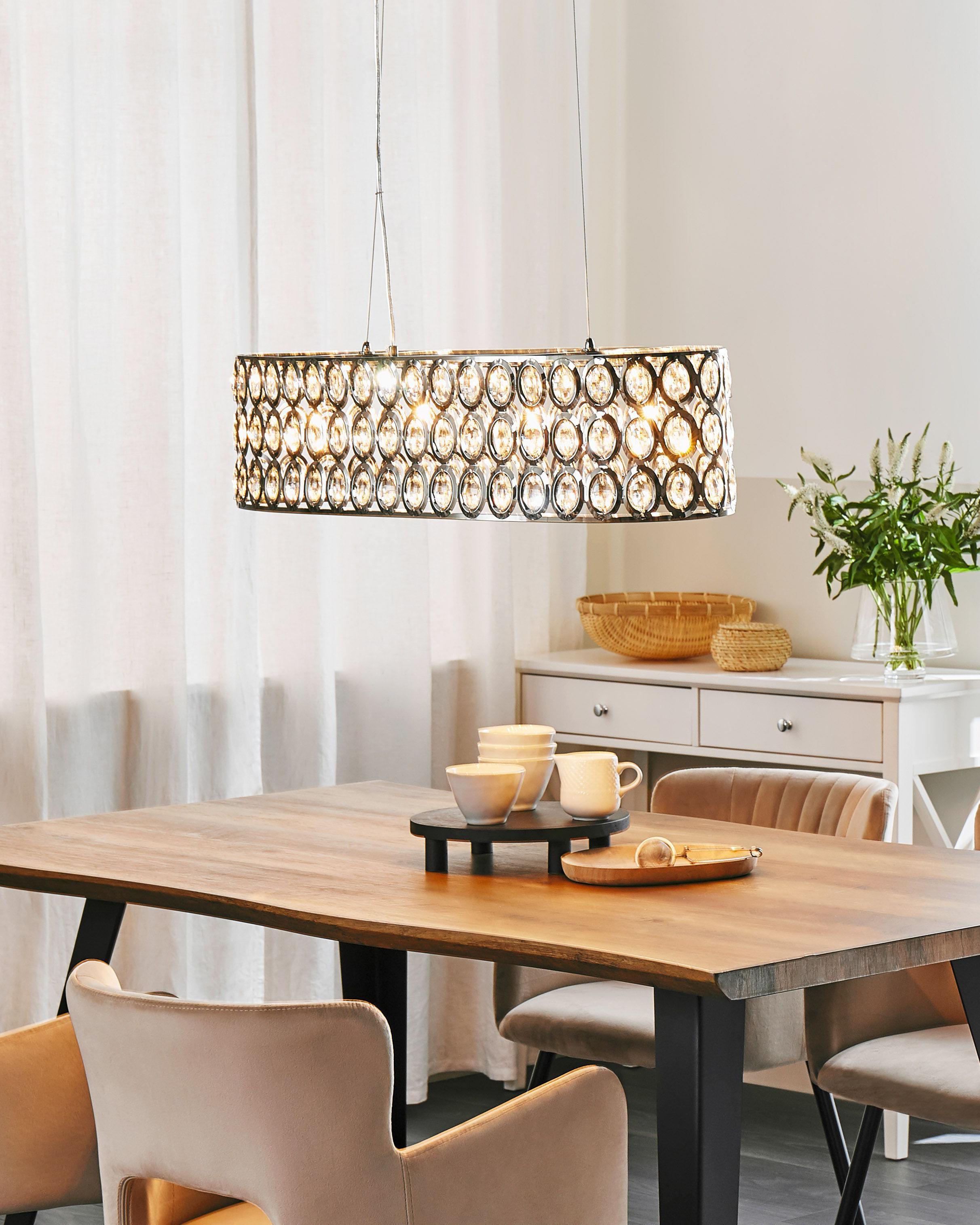 Hanglamp TENNA Metaal Zilver