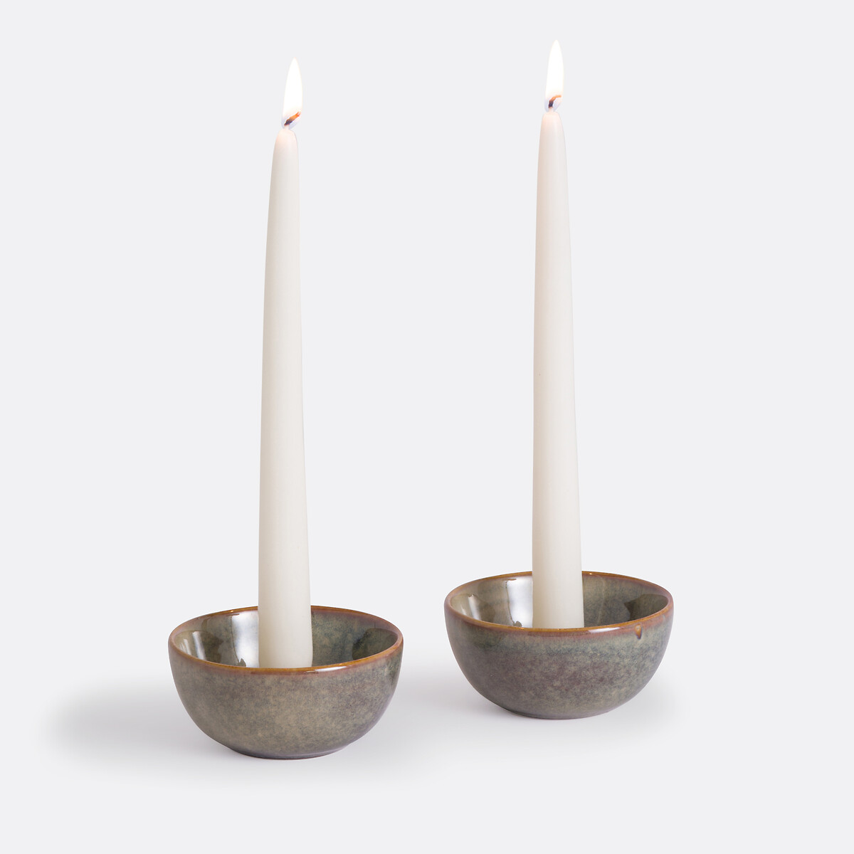 LA REDOUTE INTERIEURS<br>2 velas lisas, Fabola