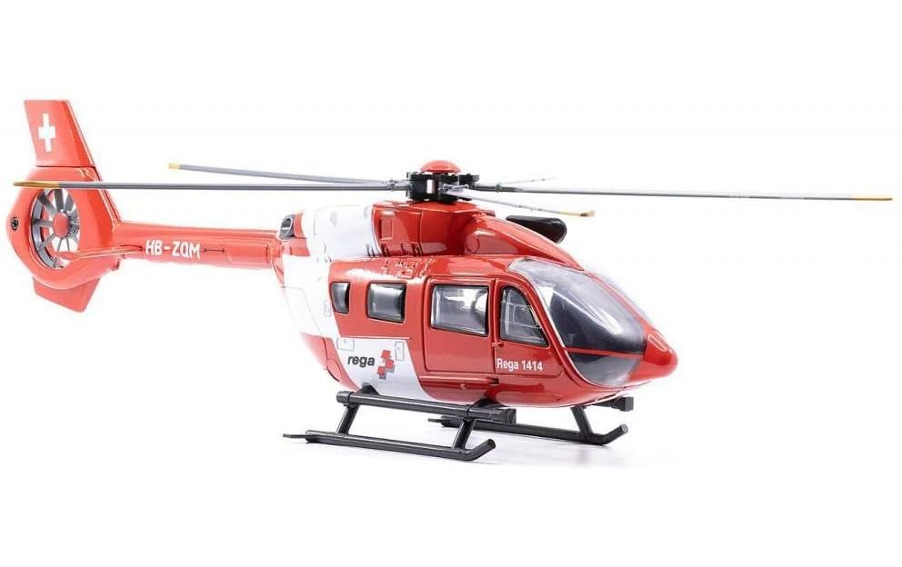 Toy Airbus Helicopters H145 Rega 1:48Metallmodell im Massstab 1 : 48
