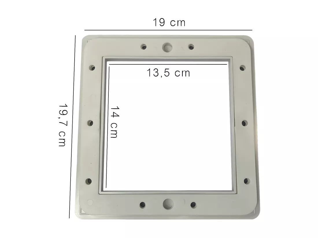 Waterclip - Ensemble skimmer + refoulement pour piscine hors sol 15x14cm