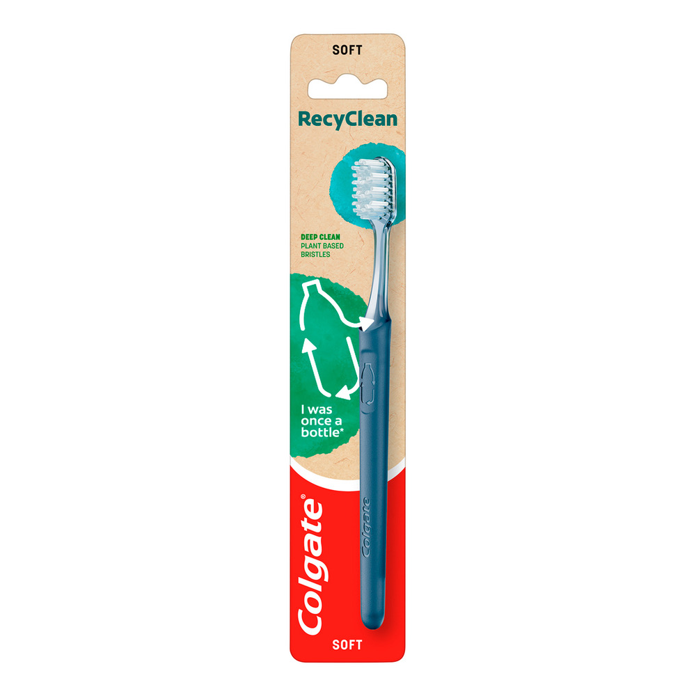 Colgate Tandbørste RecyClean Soft - 1 stk.
