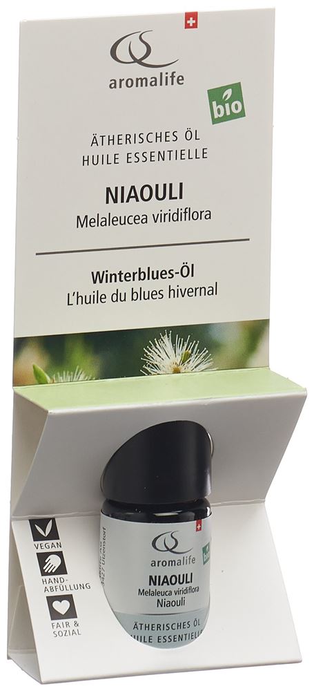 Aromalife TOP Niaouli<br>5 ml, Flasche, Ätherisches Öl, BIO