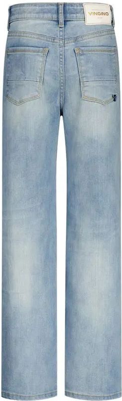 Vingino - Wide Leg Jeans - Bleached Denim - Voor Meisjes