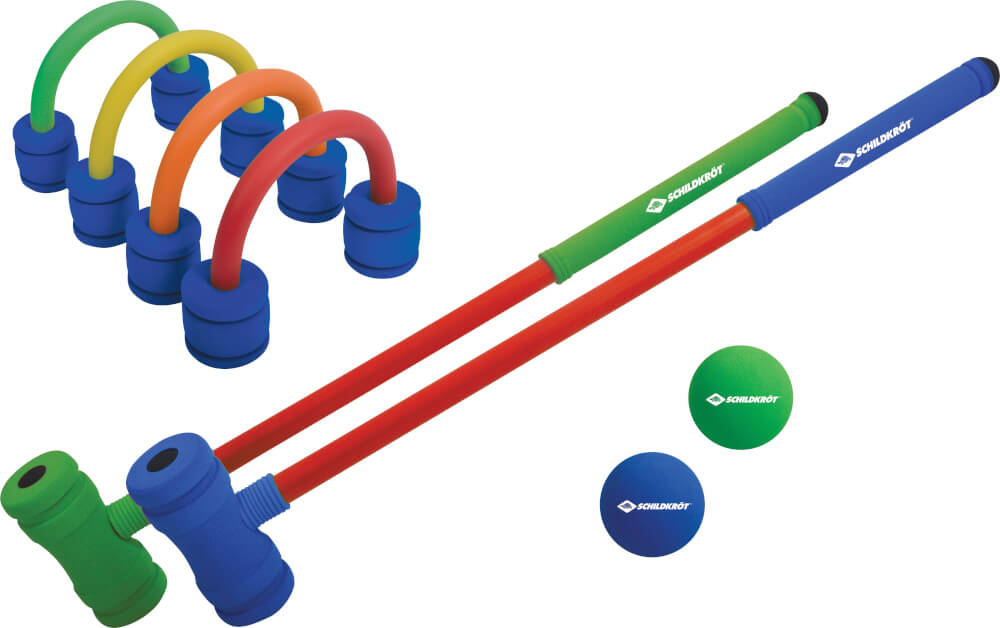 Schildkröt Funsports - SOFT CROQUET Set, im 4C Karton
