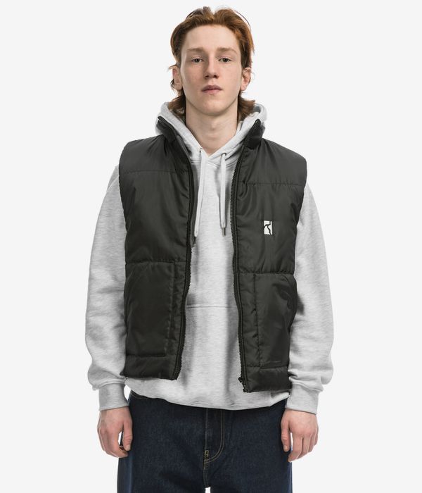 Poetic Collective Puffer Weste (black)