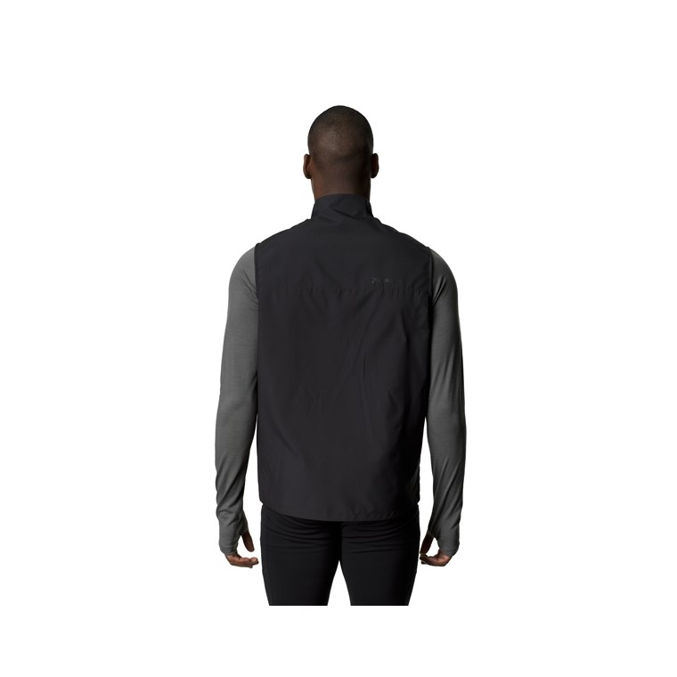 Houdini Pace Hybrid Vest Men True Black