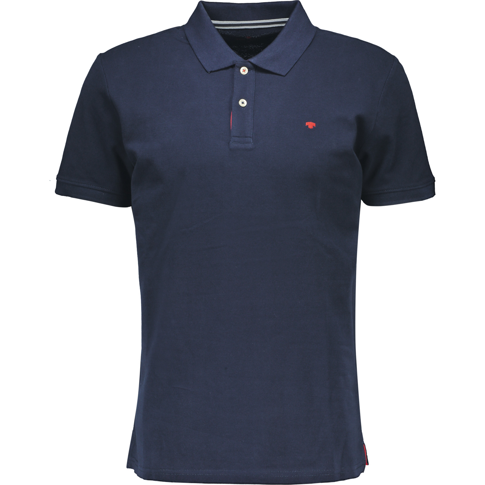 Tom Tailor Polo-Shirt Logo uni L, dunkelblau