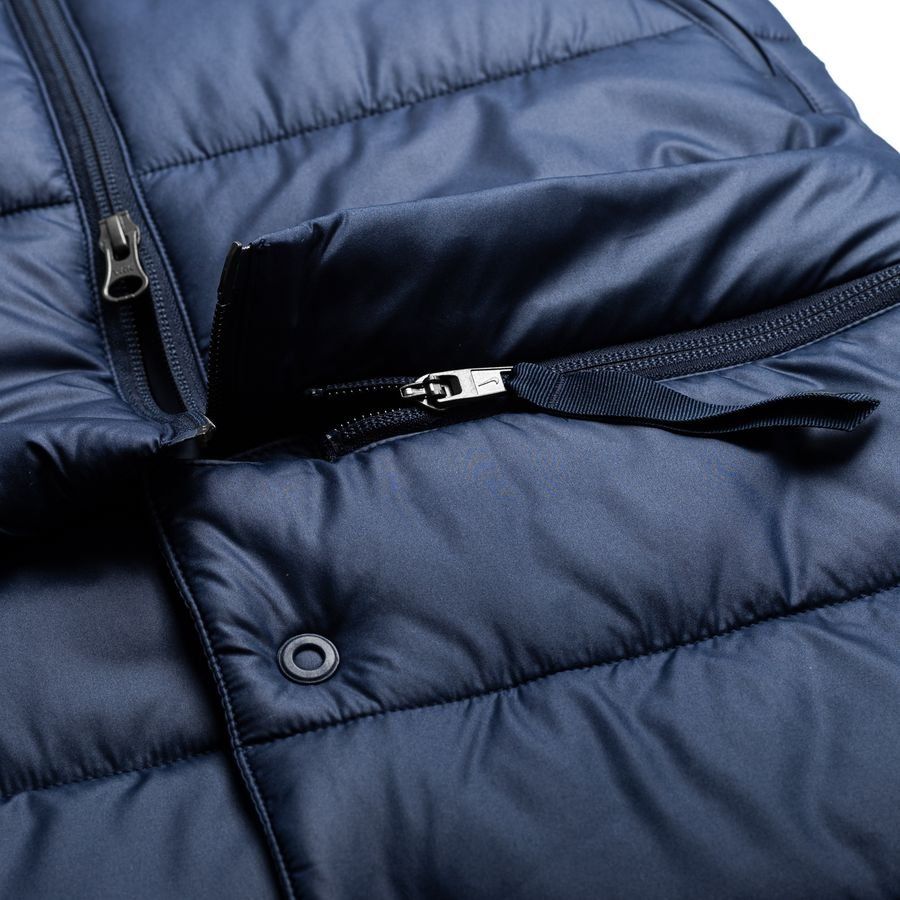 Nike Manteau d'Hiver Therma-FIT Academy Pro - Bleu Foncé/Blanc Enfant