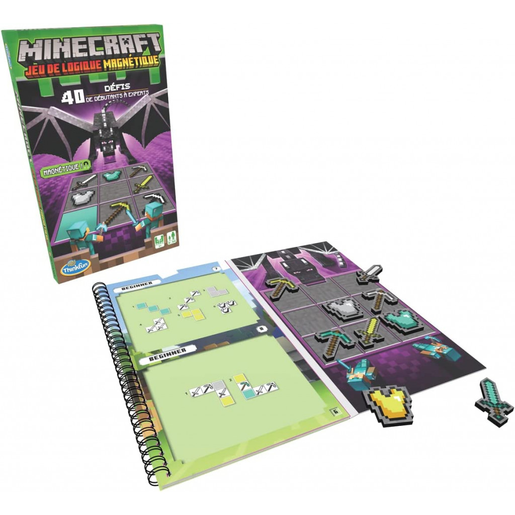 Minecraft - Jeu de Logique Magnétique