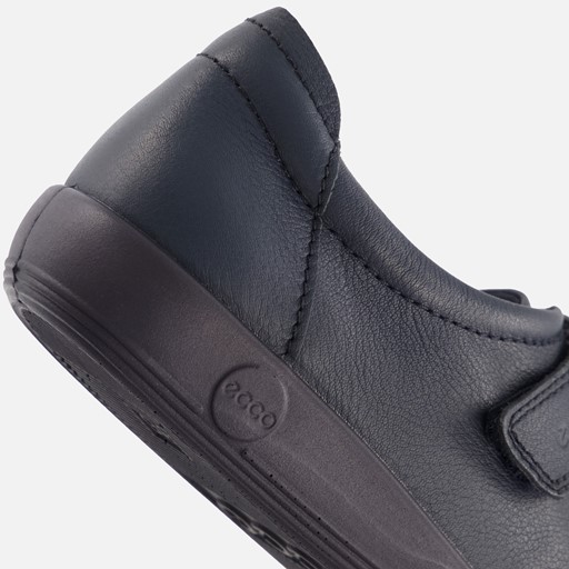 Ecco Soft 2 Sneakers donkerblauw Leer