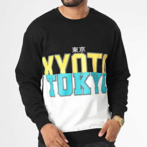 Sweat Crewneck GK-1065 Noir