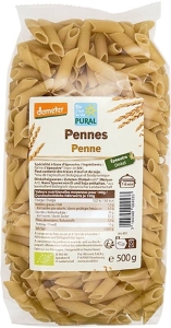 Pural Penne Dinkel demeter, 500 g