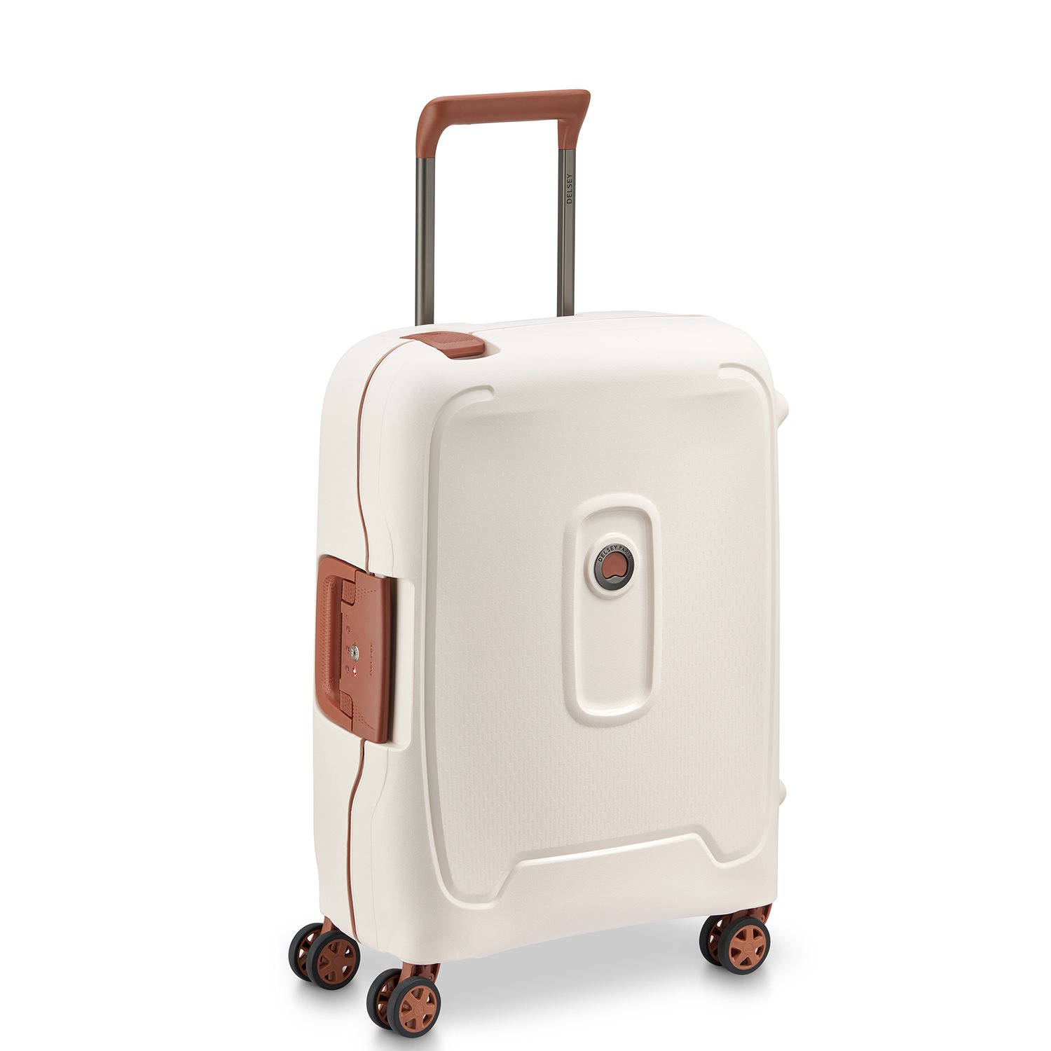 Delsey Moncey 4 Wheel Trolley 55/40 Slim white