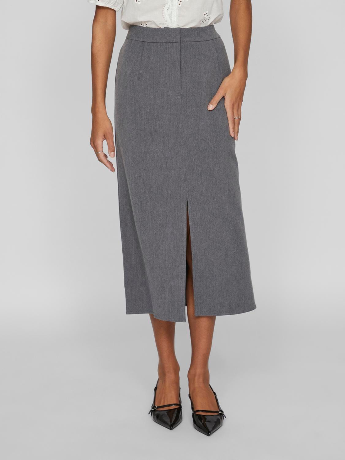 Vila Maxirock »VIVARONE HW LONG SKIRT - NOOS«
