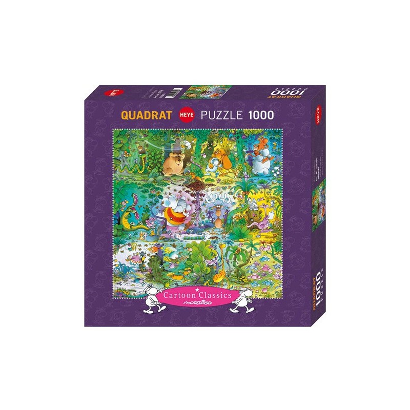 Puzzle 1000 pièces - Wild life