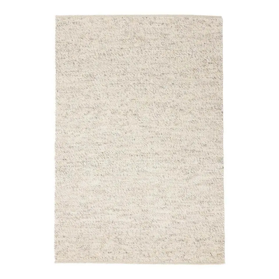 Interieur05 Wollen Vloerkleed beige/wit gemeleerd Vik - 230 x 160 cm