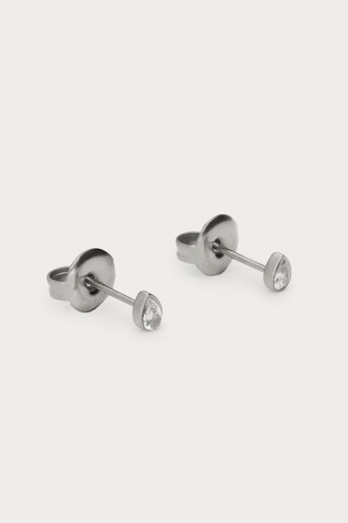Studs met strass druppel