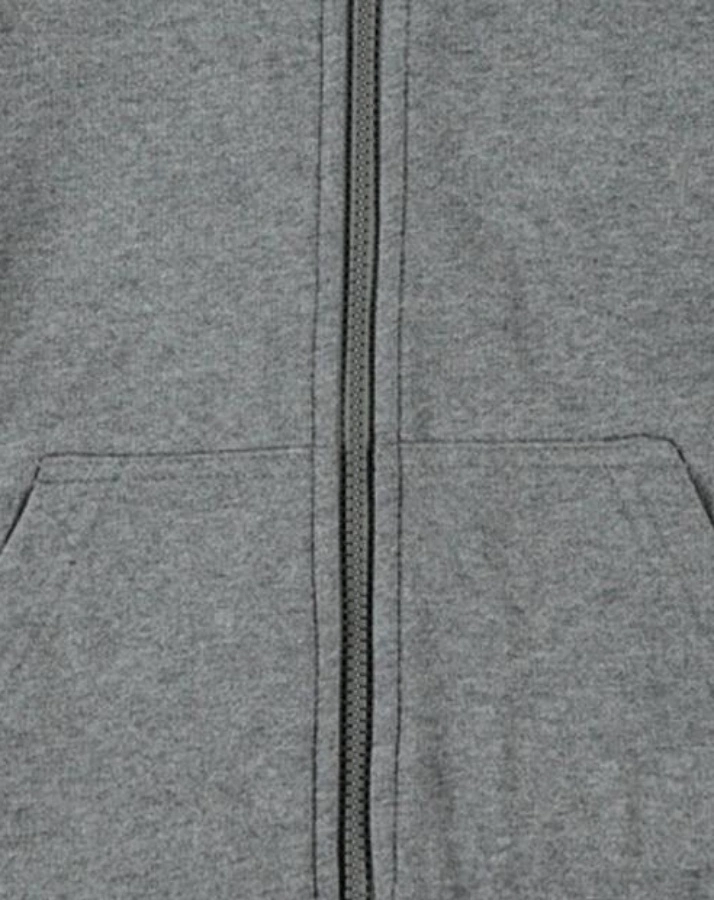 Kapuzenjacke NKFNASWEAT in grey melange